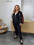 Стильний костюм двійка батальний 1097 лз, фото 4