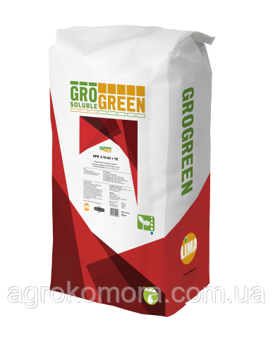 ГРОГРІН NPK 3-10-40+TE, 10 кг GROGREEN