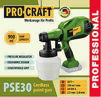 Акумуляторний фарбопульт Procraft PSE30 (без акб та зп), фото 2