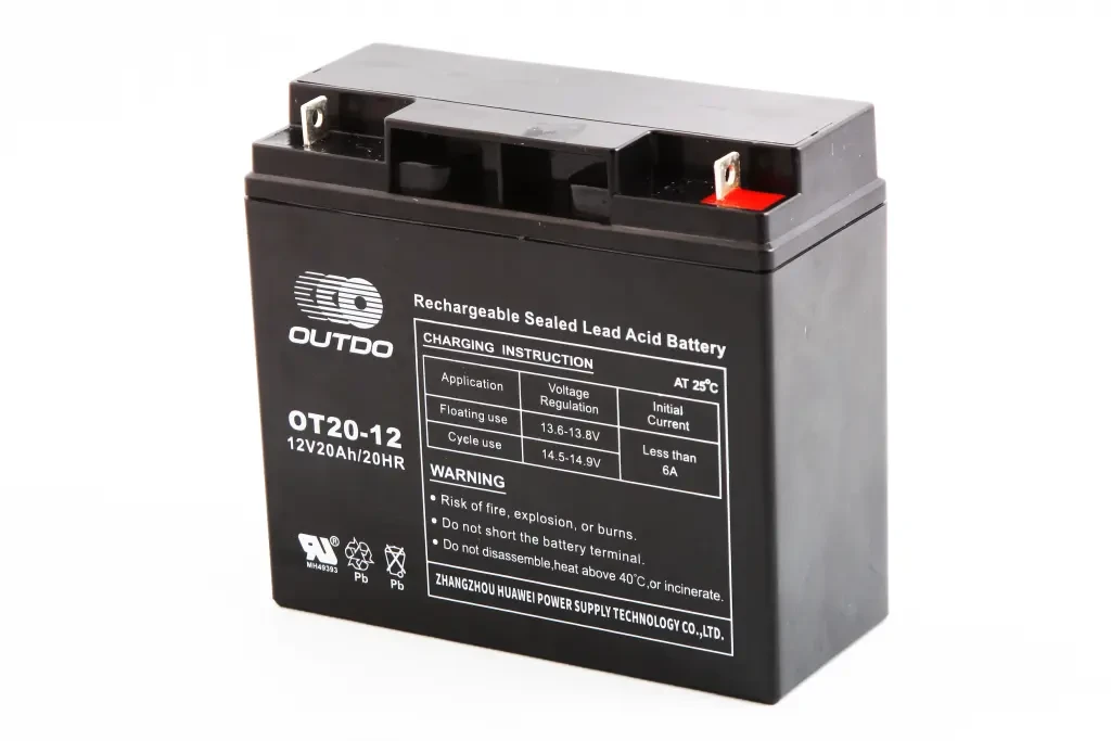 Аккум. батарея для ДБЖ 12В 20 Ач Outdo (гарантія 1 рік з дати продажу), фото 1