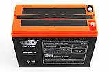 Аккум. батарея для електровелосипедів тяговий 12В 35 Ач Outdo гелевий, фото 2