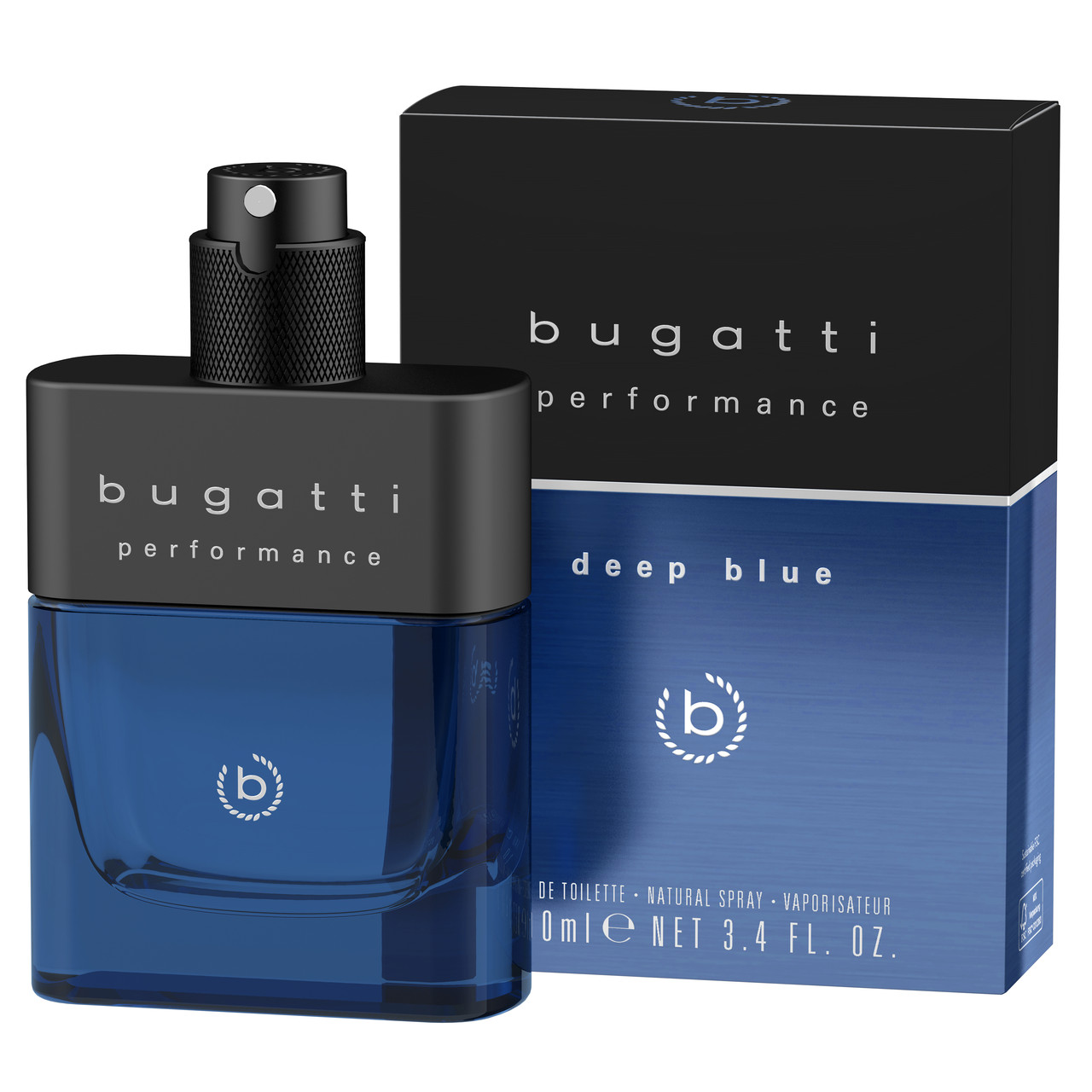 Туалетна вода для чоловіків Bugatti  " Performance Deep blue " ,100 мл