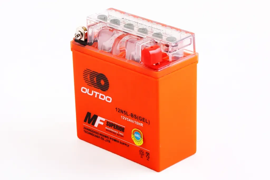 Аккум. батарея Мото 12В  5 Ач Outdo гелевый, фото 1