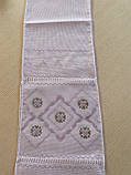 Рушник вишитий ручної роботи гладь з орнаментом 140*23 см., фото 2