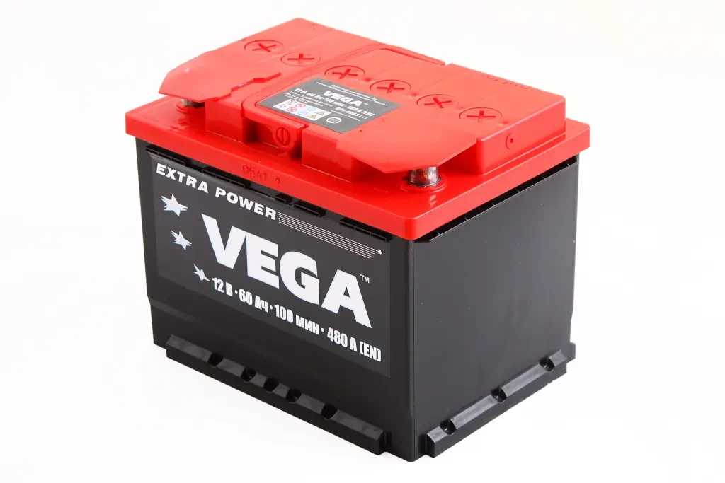 Акумулят. батарея 60 Ач Vega Extra Power (плюс зліва), фото 1