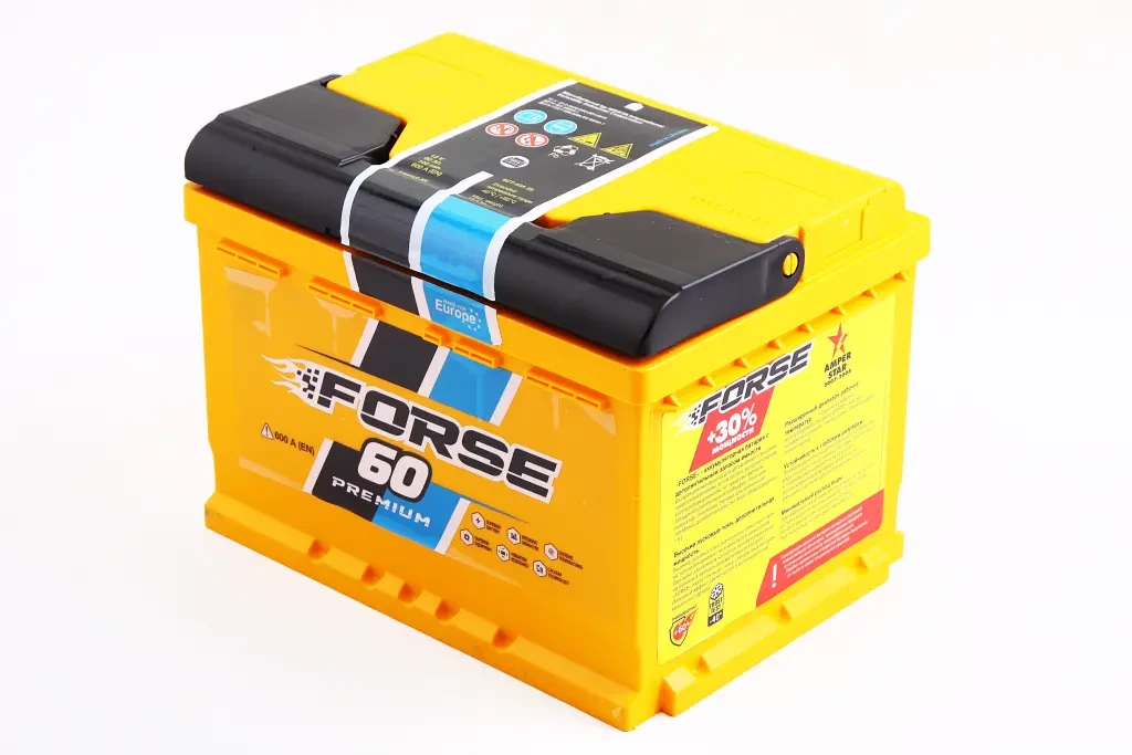Акумулят. батарея 60 Ач Євро Forse Premium, фото 1