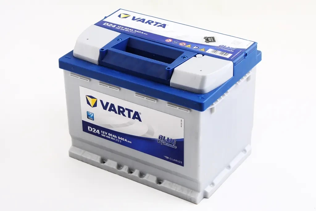 Акумулят. батарея 60 Ач Євро Varta Blue Dynamic D24, фото 1