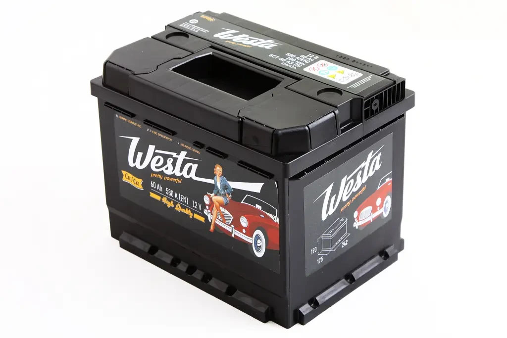 Акумулят. батарея 60 Ач Євро Westa Standart, фото 1