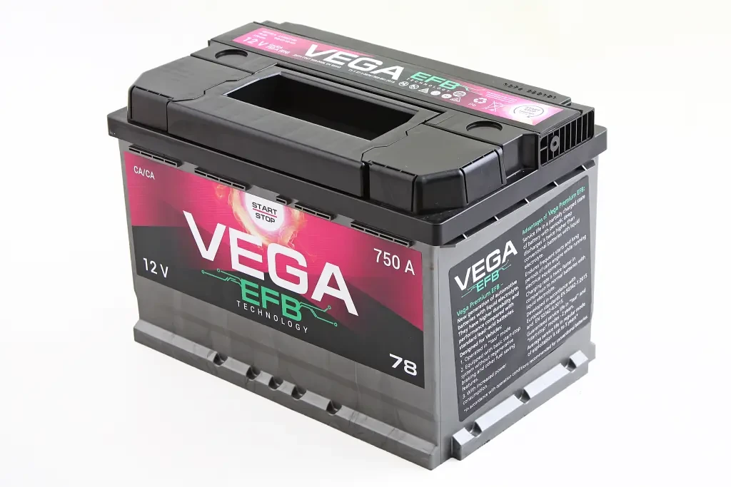 Акумулят. батарея 78 Ач EFB Євро Vega, фото 1