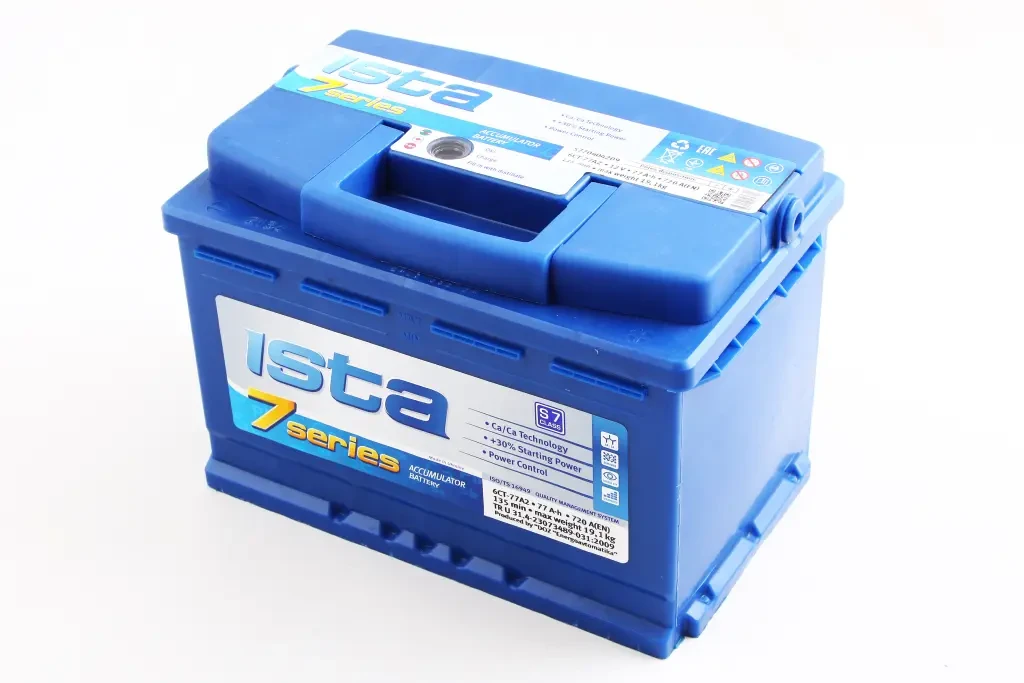 Акумулят. батарея 80 Ач Євро Ista 7 Series з вічком, фото 1