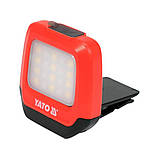 Ліхтар на лоб діодний 2в1 живлення Li-Po акумулятор 3.7 В (500 мАг) 200/150 Lm USB заряд Yato YT-08598, фото 4