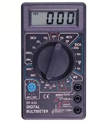 Тестер Rablex DT-832 для вимірювання напруги 10А