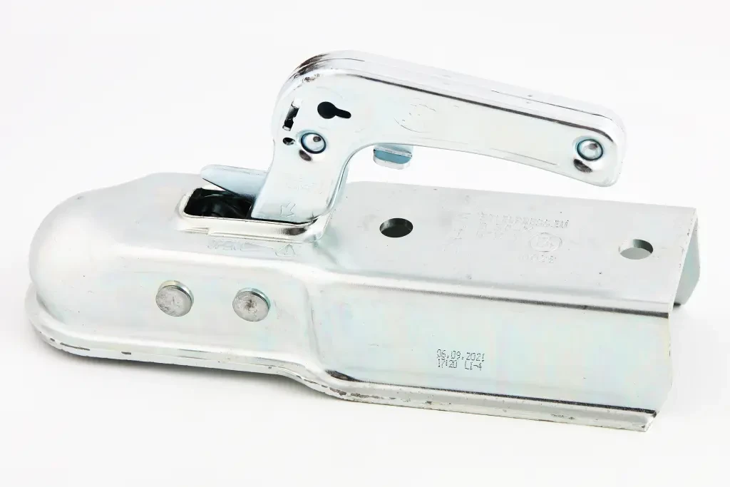 Замок причепа 1300 кг на квадратну трубу 60 мм., фото 1