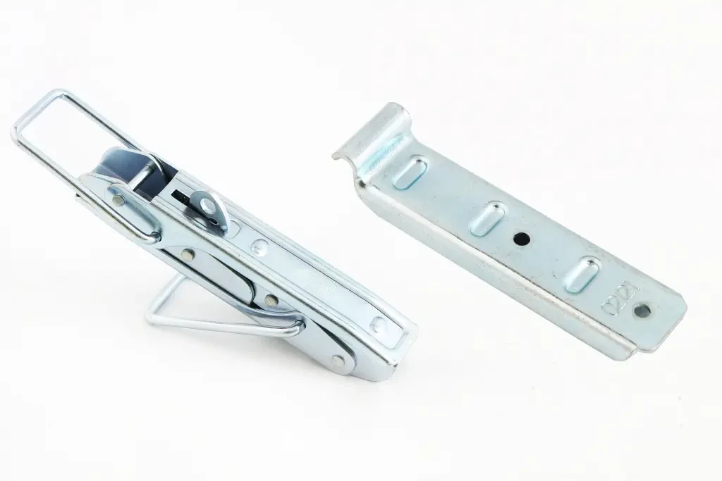 Засувка борту причепа Winterhoff з фіксацією і планкою, фото 1