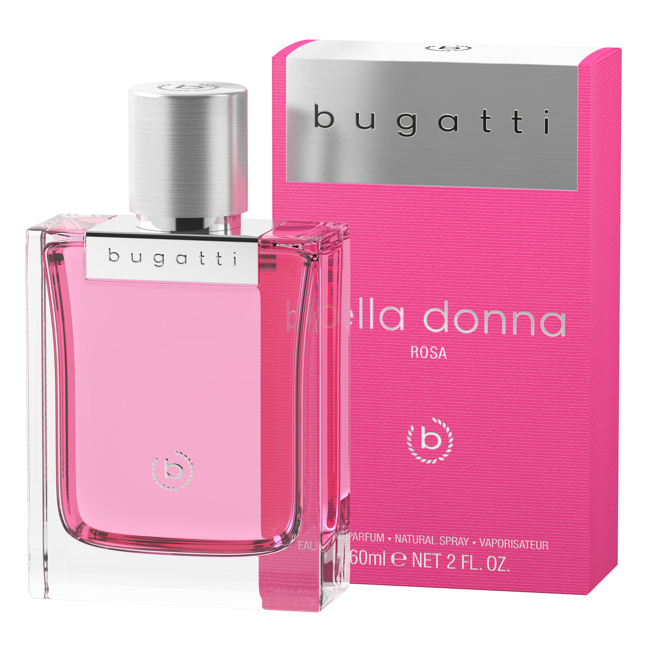 Парфумована вода для жінок  Bugatti  " Bella Donna Rosa " ,60 мл