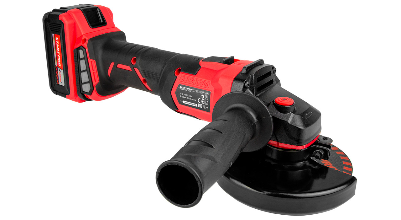 Шліфмашина кутова акумуляторна Start Pro SAG-21/2B BRUSHLESS