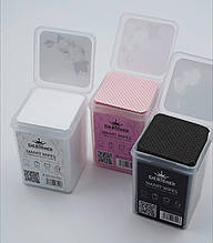 Серветки безворсові Designer Smart Wipes (square) перфоровані в пластиковому контейнері, 200шт.уп.