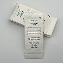 Крафт-пакети Медтест 75 x 150 мм. для стерилізації білі, з індикатором, 100 шт./уп.