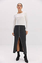 Жіночий флісовий лонгслів з імітацією ліфа