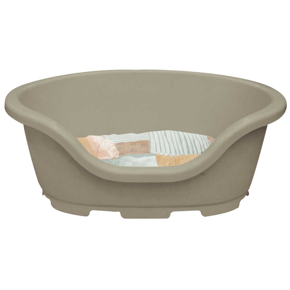 Лежак для тварини MORFEO, пластик, бежевий, 57х40х24 см +, фото 1