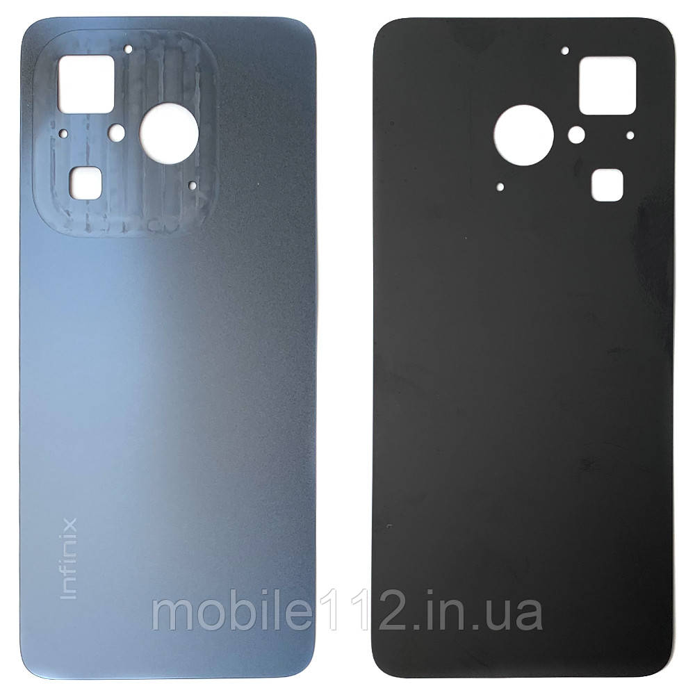 Задня кришка Infinix Hot 40i X6528B чорна оригінал Китай без скла камери, фото 1