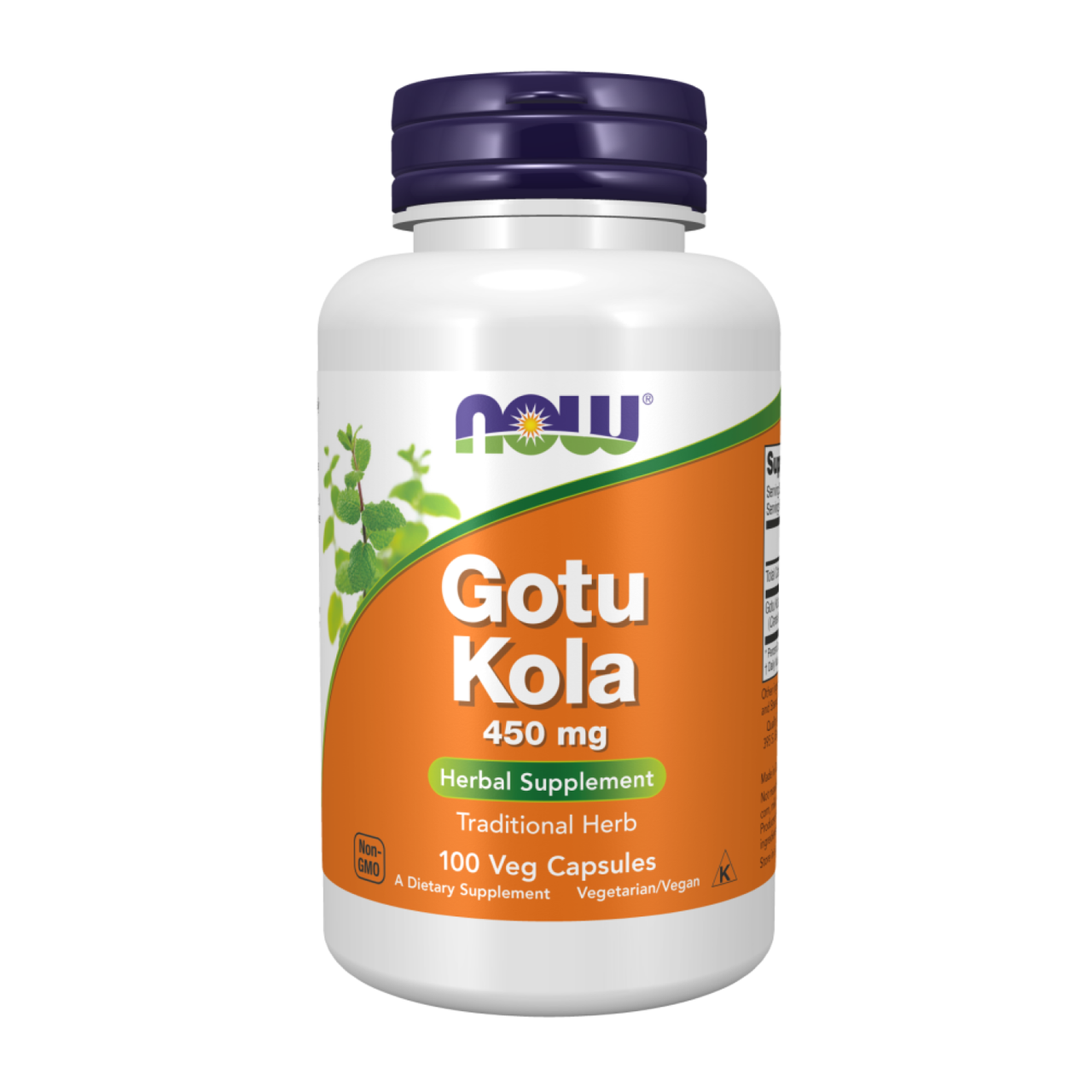 Готу кола 450 мг Now Foods Gotu Kola 450 мг 100 капсул