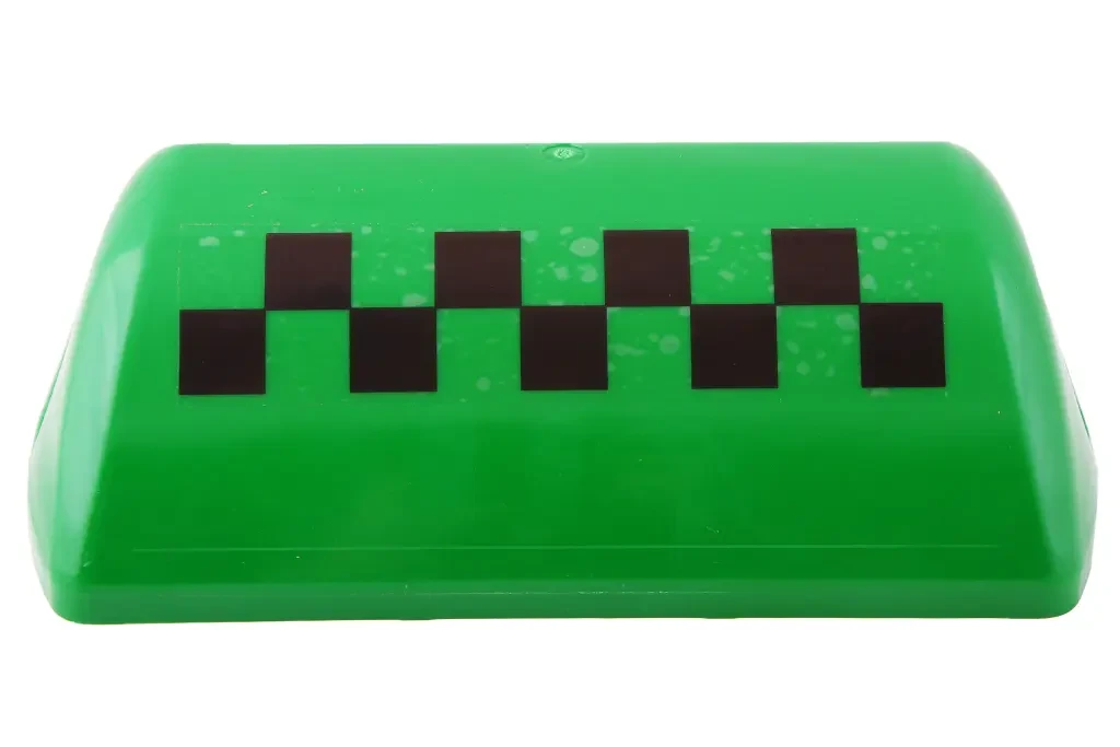 Розсіювач ліхтаря таксі ВЗА зелений, фото 1