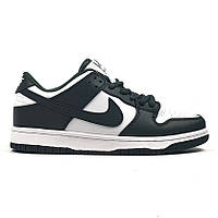 Кросівки чоловічі Nike SB Dunk Low Dark Green White 43 кросівки для спорту 44, 44, 44