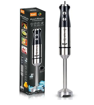 Блендер занурювальний з нержавіючої сталі RAF R.317 1800Вт
