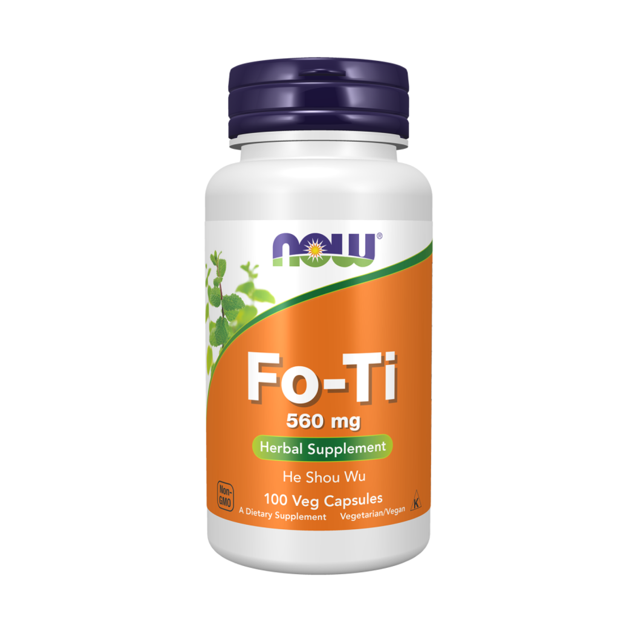 Фо-Ті Горець багатоквітковий Now Foods Fo-Ti 560 мг 100 капсул