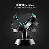 Магнітний тримач телефону для автомобіля на торпедо, фото 3