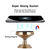 Магнітний тримач телефону для автомобіля на торпедо, фото 5