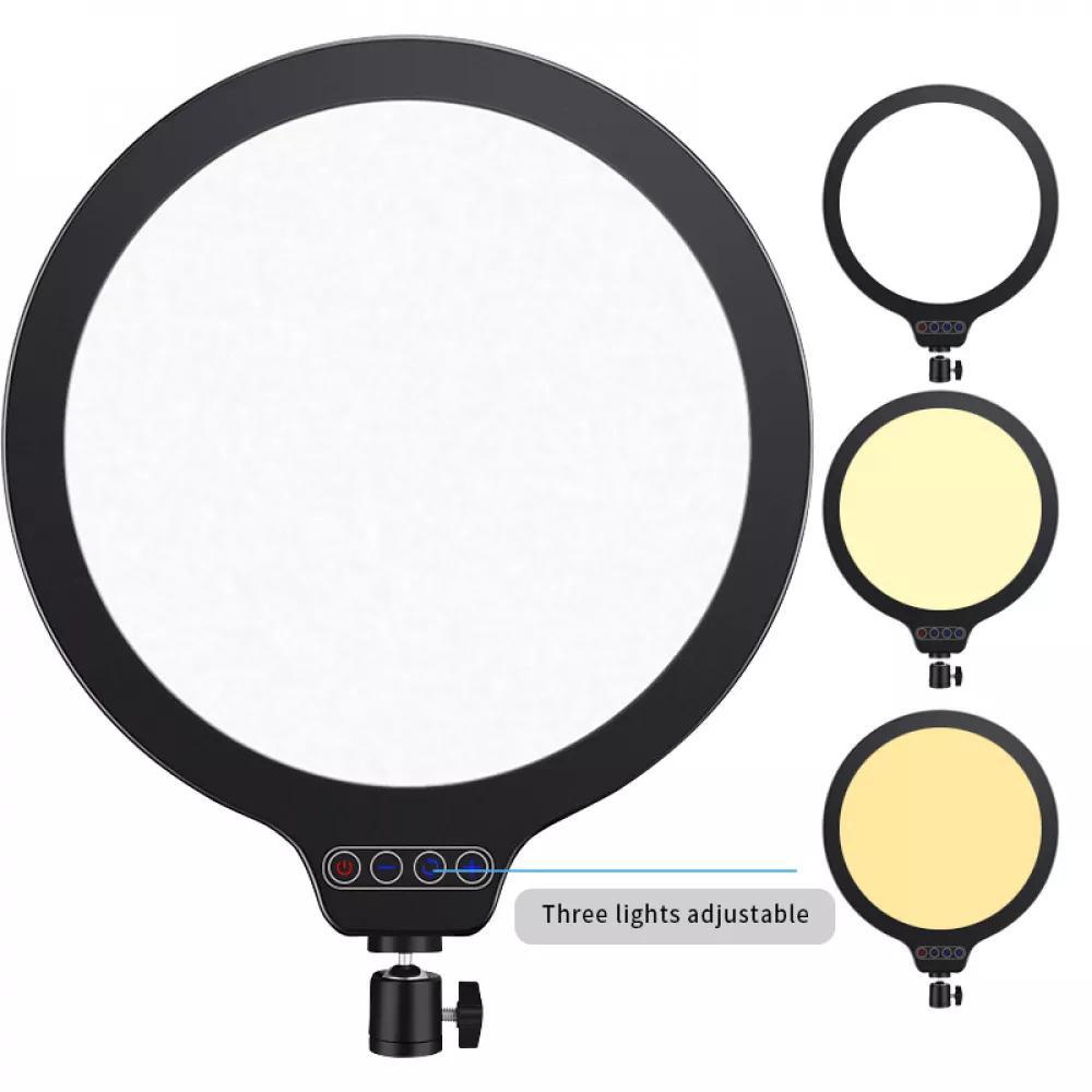Кругла (кільцева) LED-лампа VAS-01 USB C 18W 3000-7000K