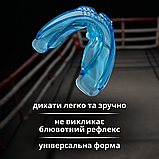 Капа боксерська для рукопашного бою кікбоксингу, найкраща боксерська капа подвійна зубна Hechpro 7774B, фото 4