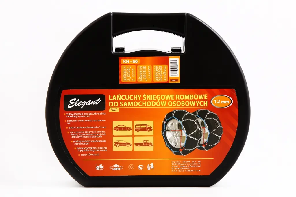 Ланцюг на колесо 12 мм 60 Elegant (2 шт.), фото 1