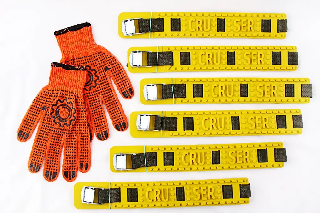 Ланцюг на колесо пластиковий універсальний універсальний Cruser ремінь (6 шт.), фото 1