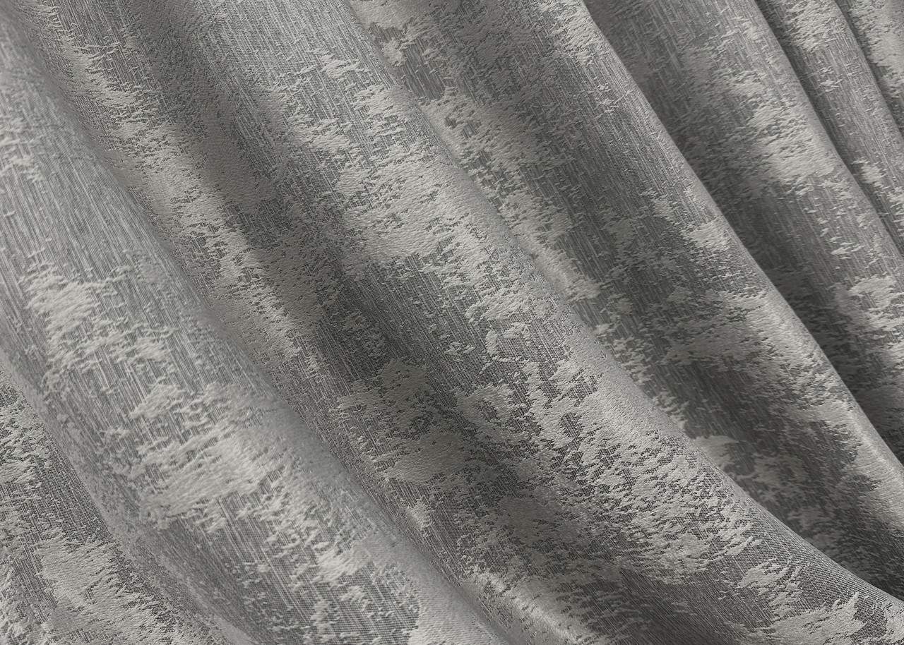 Шторна тканина жакард, колекція "Sultan XO", Туреччина, висота 2,7м. Колір сірий. Код 1125ш, фото 1