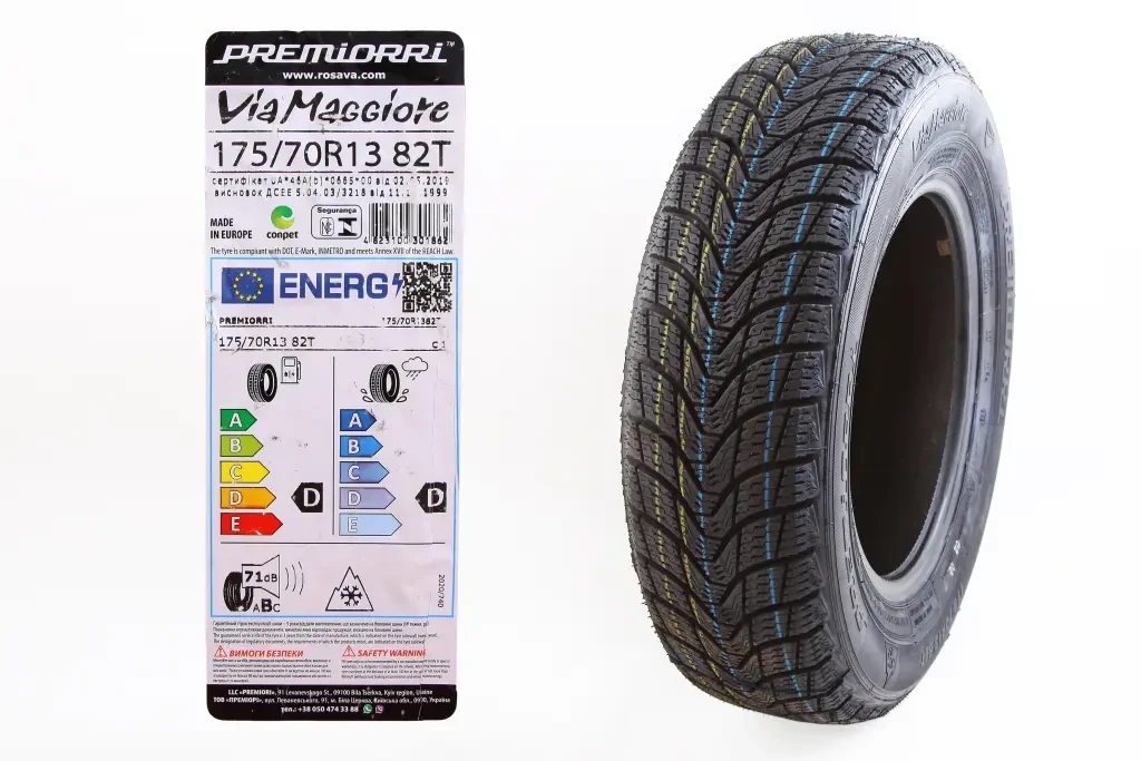 Шина 175/70R13 зима 82T Premiorri ViaMaggiore, фото 1