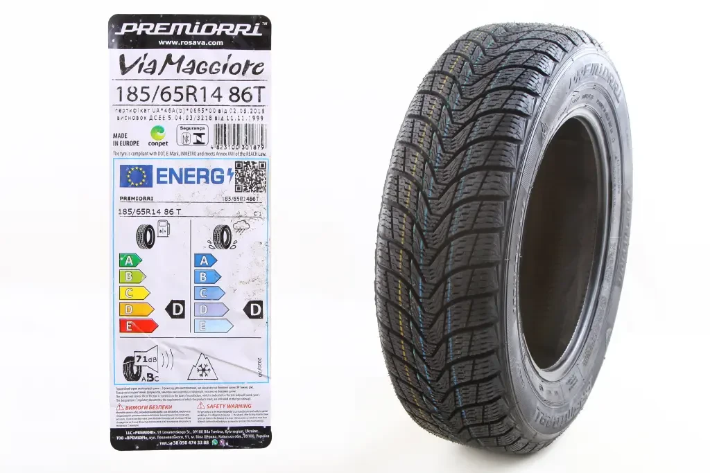 Шина 185/65R14 зима 86T Premiorri ViaMaggiore, фото 1