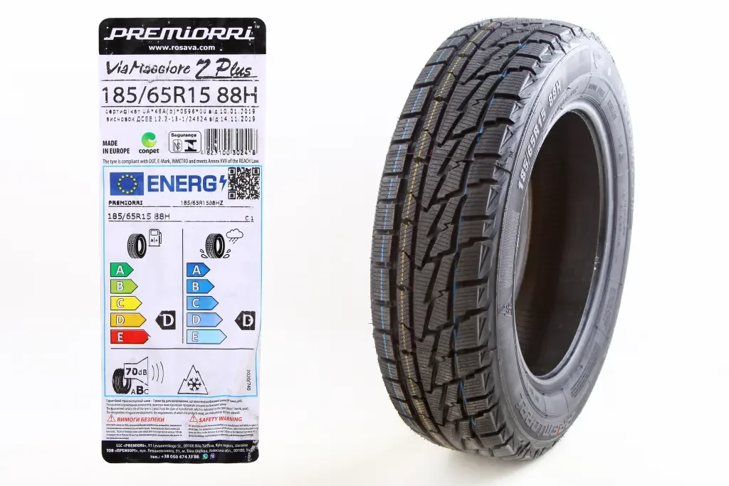Шина 185/65R15 зима 88H Premiorri ViaMaggiore Z Plus, фото 1