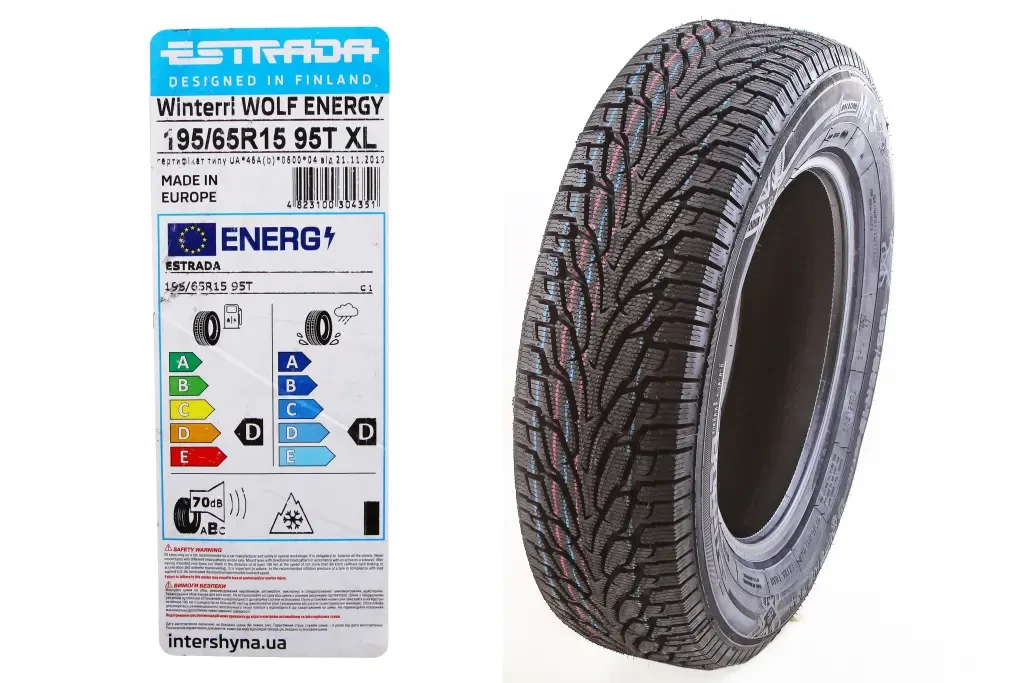 Шина 195/65R15 зима 95T Estrada Winterri Wolf Energy, фото 1