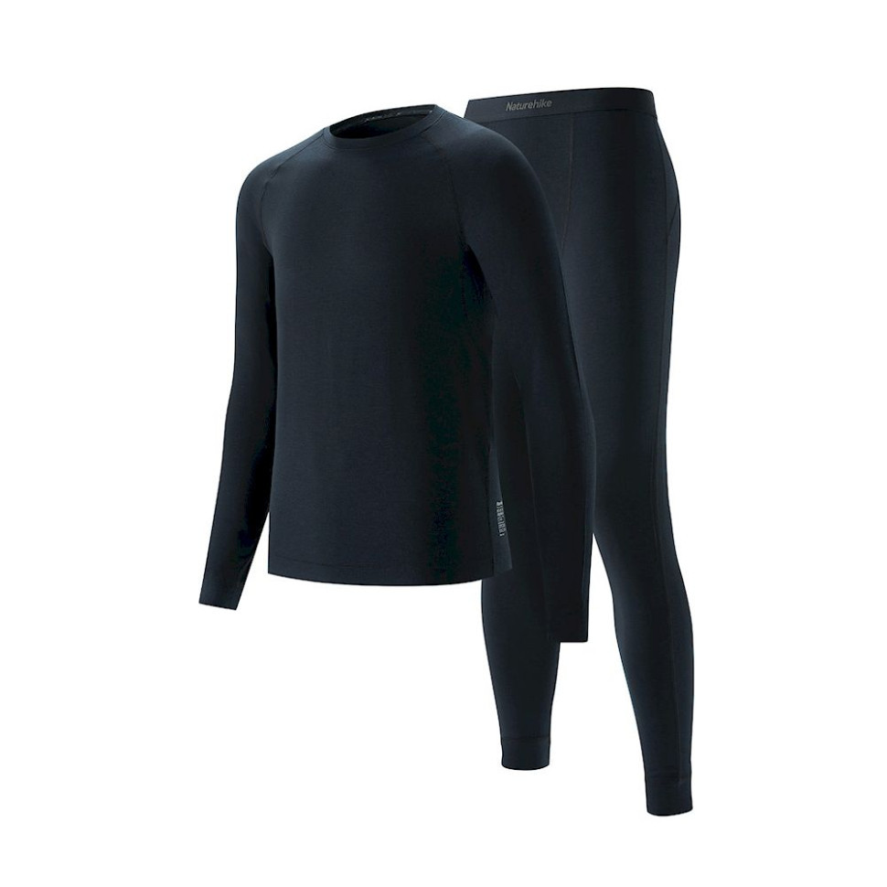 Мужское демисезонное термобелье Naturehike NH22NY001 (Черный) размер XXL, фото 1