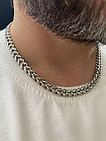 Срібний ланцюжок Подвійний Руч, фото 4