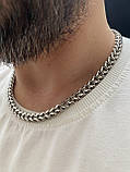 Срібний ланцюжок Подвійний Руч, фото 3