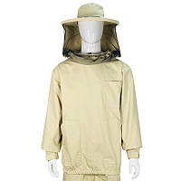 Куртка пасічника із маскою класичного зразка, 100% коттон