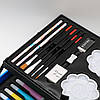 Набір для малювання у валізі, 145 предметів, Космос / Дитячий набір для творчості / Художній набір, фото 4