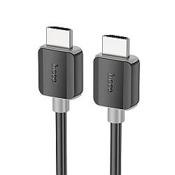 Кабель HDMI, 1м, Hoco US08 / HDMI кабель для телевізора / HDMI провід для монітора / Шнур HDMI to HDMI