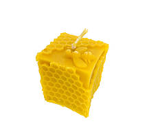 Свічка з воску "Куб" (6 см.)