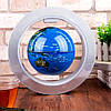 Левітуючий глобус з підсвіткою (22×22×11см), від мережі / Магнітний глобус / Антигравітаційна лампа, фото 6