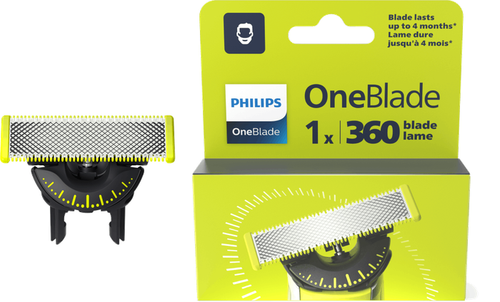 Сменные лезвия Philips OneBlade QP410/50 02684 (ID#2433783021), цена ...